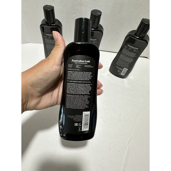 Lot Of 4 Australian Gold Rapid Tanning Intensifier Lotion Biosine Complex 8.5oz‎ - Picture 4 of 5